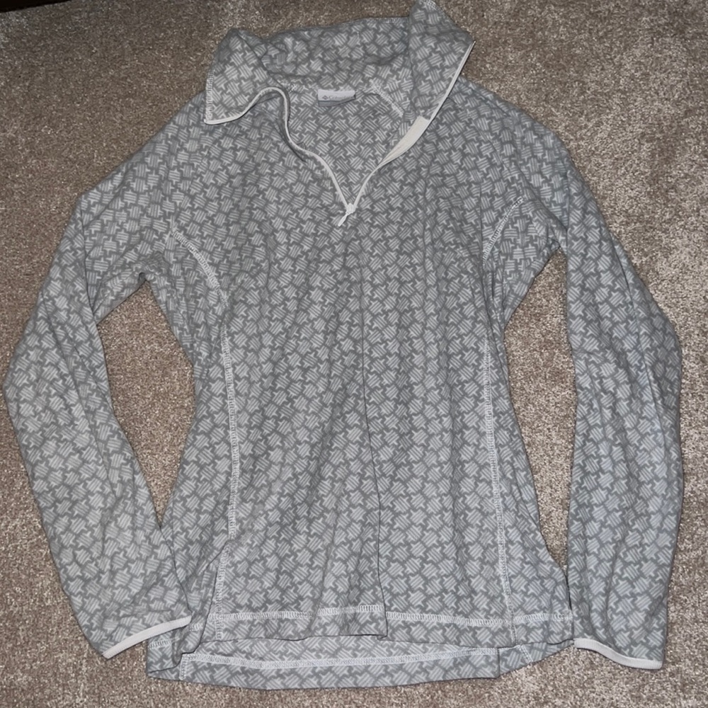 Columbia Fleece Quarter Zip, size S